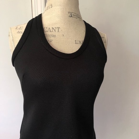 Zara Mesh Black Tank Top - Picture 7 of 8